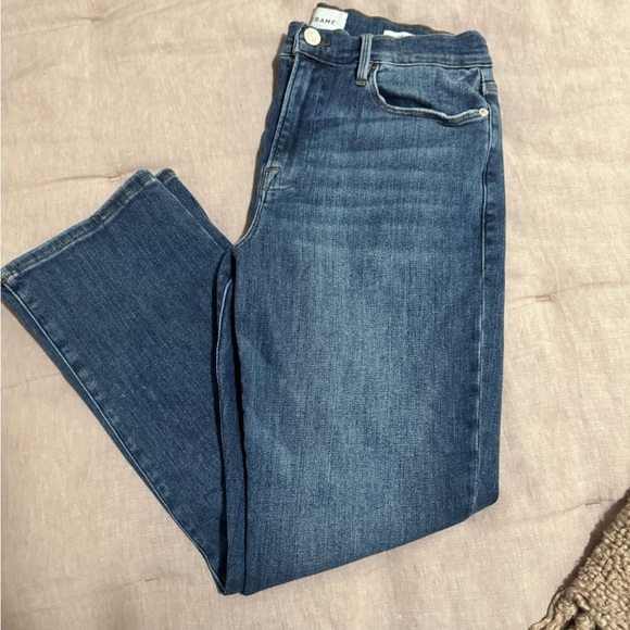 Frame Le High Straight Jeans - Picture 10 of 16